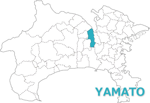 大和市の地図